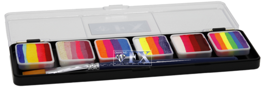 Diamond FX Face Paint | Splitcake Palette GLOW - Touch of Neon (6x6g)