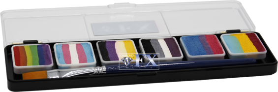 Diamond FX Face Paint | Splitcake Palette PRIDE (6x6g)