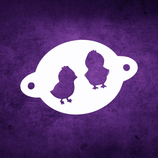 Easter Chicks Stencil