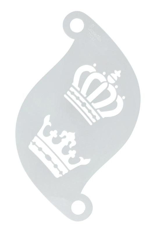 Face Paint Stencil Kings & Queens 77086