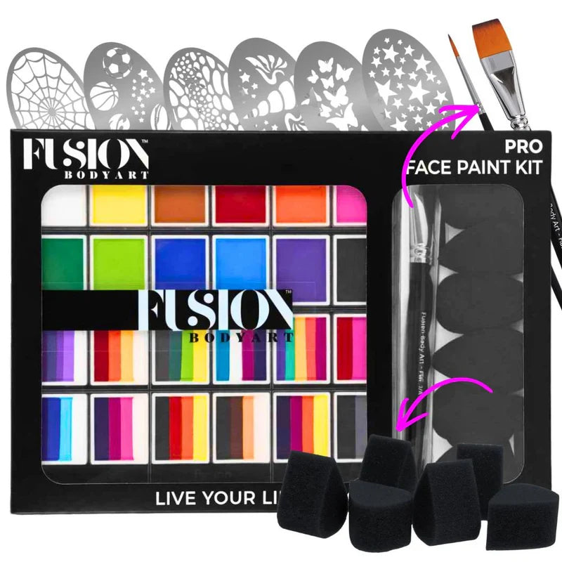 Fusion PRO Face Paint Kit