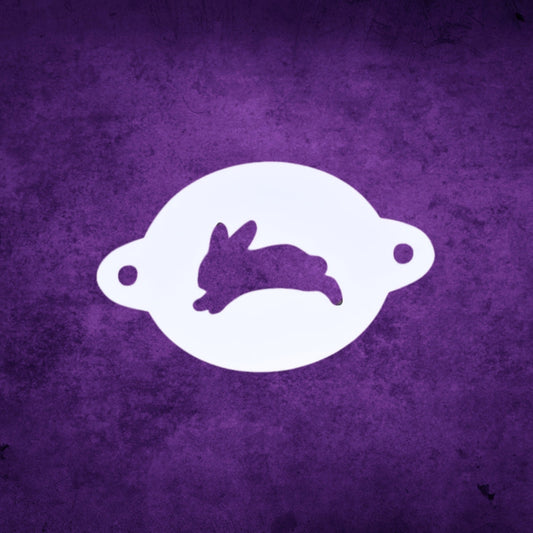 Hoping Bunny Stencil