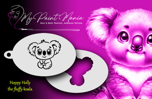 My Paint Mania | The Fluffy Koala Stencil
