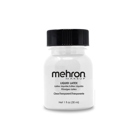 Mehron | Liquid Latex - Clear with brush 30ml