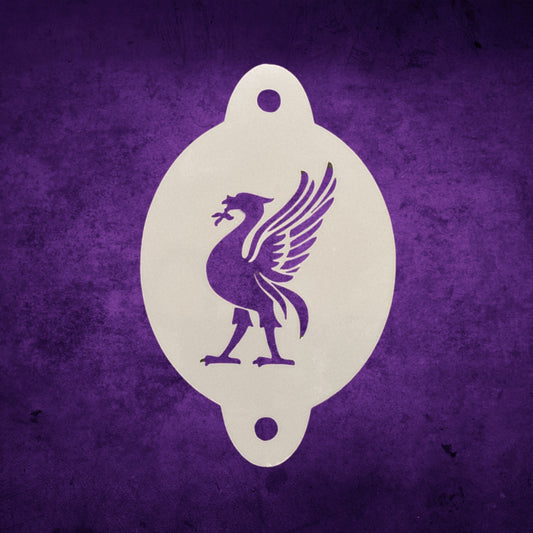 LOVE Face Paint | Liver Bird | Small Stencil