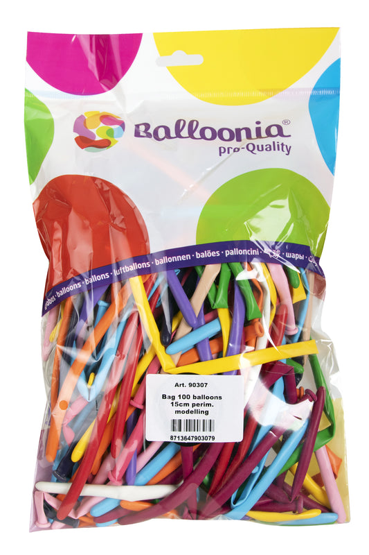 Balloonia Modelling Balloons | Assorted Colours | 100