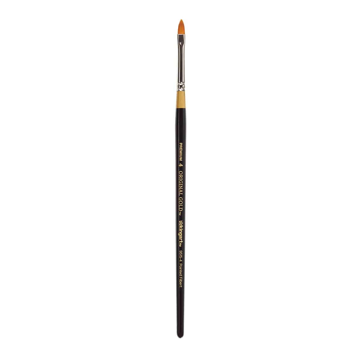 Kingart | Original Gold® 9515 Pointed Filbert #4