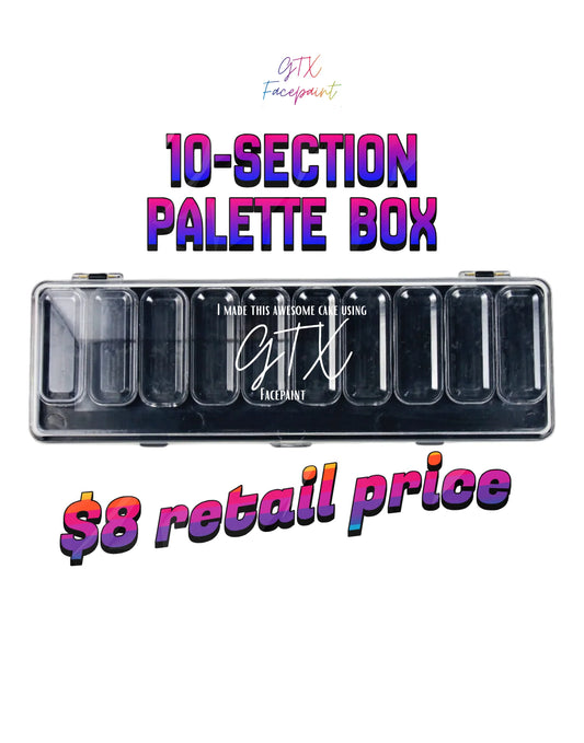 GTX | Palette Box | 10-section