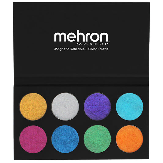 Mehron | Paradise Makeup AQ - 8-Color Palette - Metallic