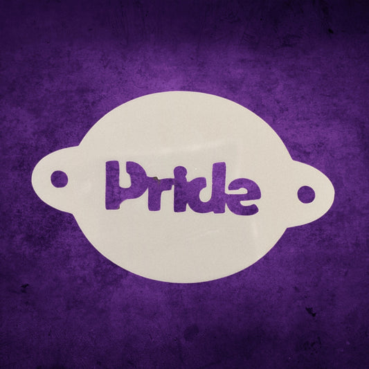 Pride Word Stencil