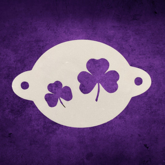 LOVE Face Paint | Shamrocks | Small Stencil