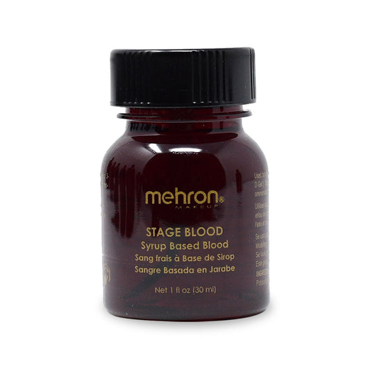Mehron | Stage Blood - Bright Arterial with Brush 30 ml