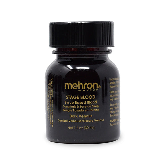 Mehron | Stage Blood - Dark Venous with Brush 30 ml