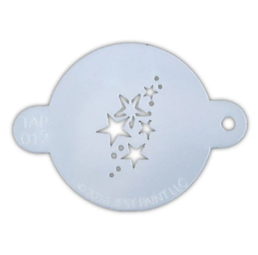 TAP 012 Face Painting Stencil | Stars