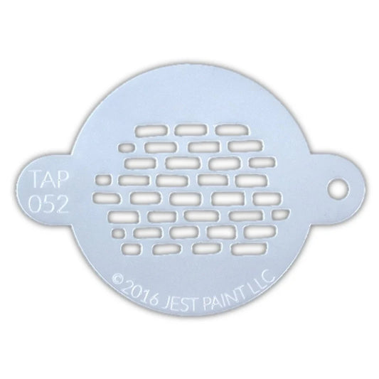 TAP 052 Face Painting Stencil | Bricks
