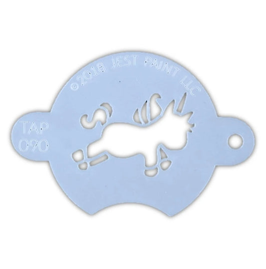 TAP 090 Face Painting Stencil | Chubby Little Unicorn