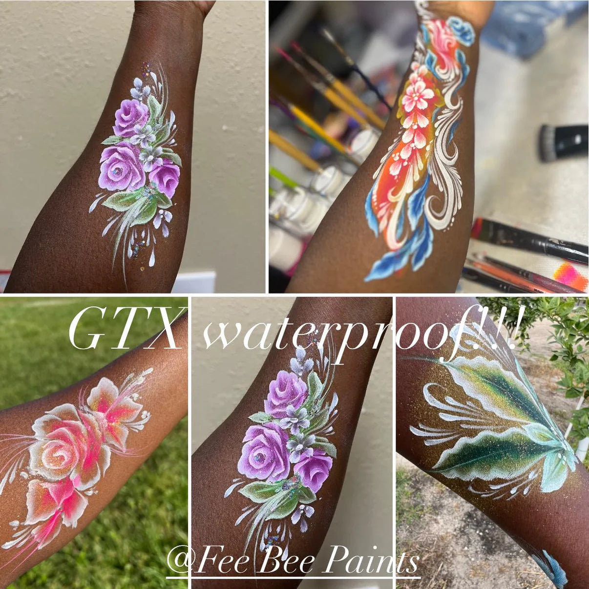GTX Facepaint | Water-Resistant Cream - 9 Colours | NEON