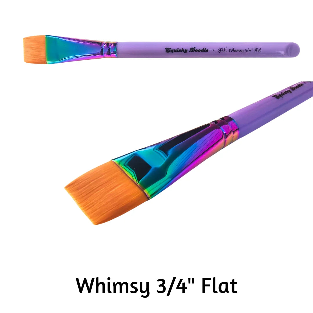 Squishy Doodle X GTX | "Whimsy" 3/4" Flat