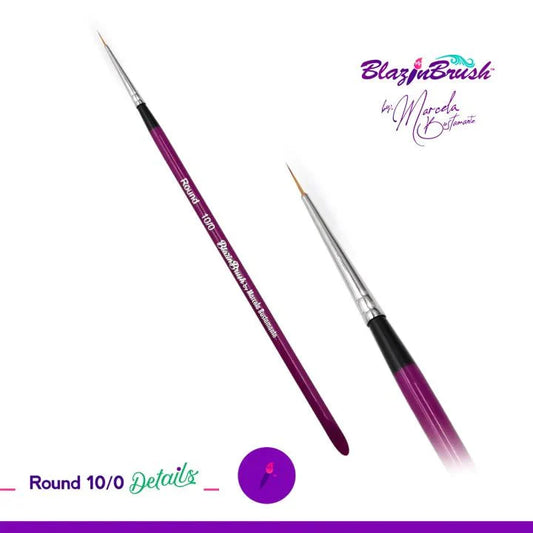 Blazin Face Painting Brush by Marcela Bustamante | DETAILS COLLECTION - Round 10/0