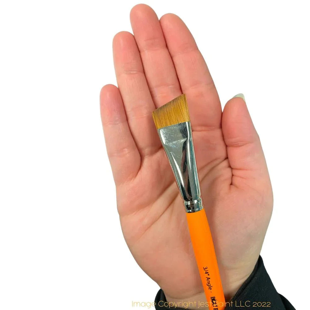 BOLT | Face Painting Brushes by Jest Paint - 3/4 inch Angle