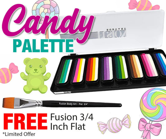 Fusion Body Art | Candy Face Paint Palette