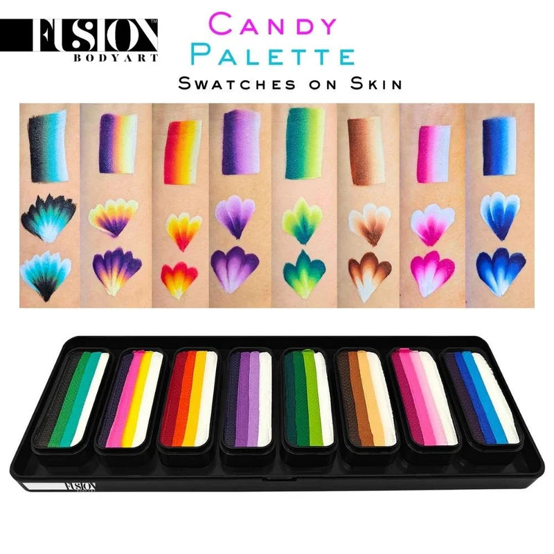 Fusion Body Art | Candy Face Paint Palette