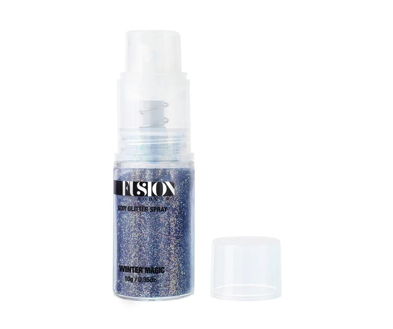 Fusion Body Art | Glitter Pump Spray | Winter Magic - Velvet Blue