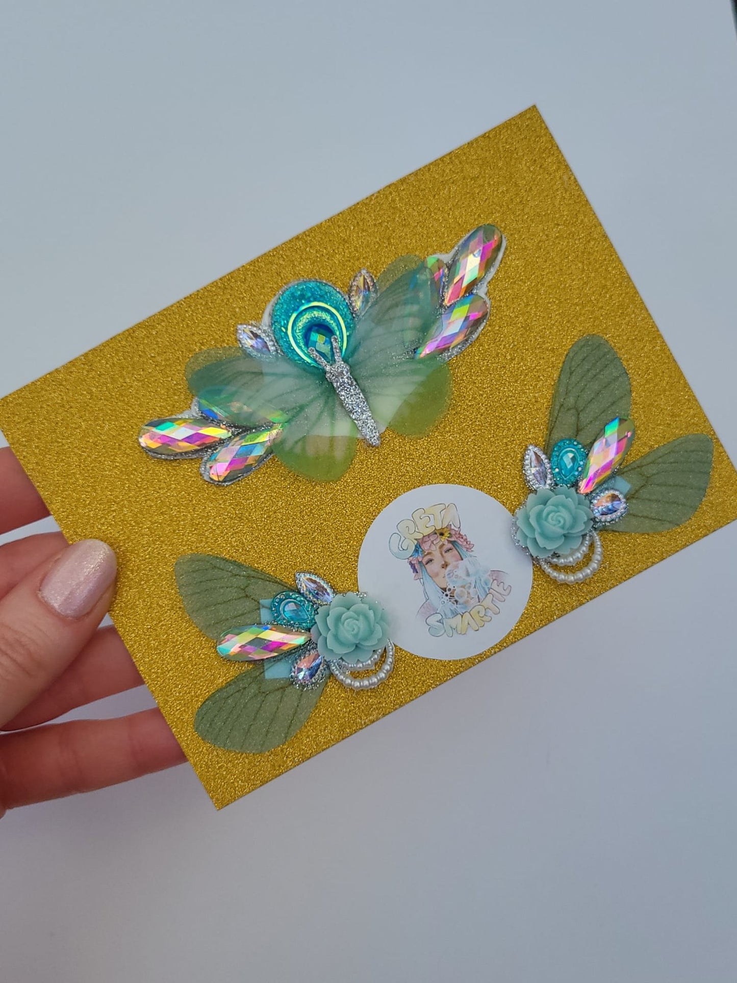 Greta Smartie | Festival Butterfly Bling | 3 pack | Style B