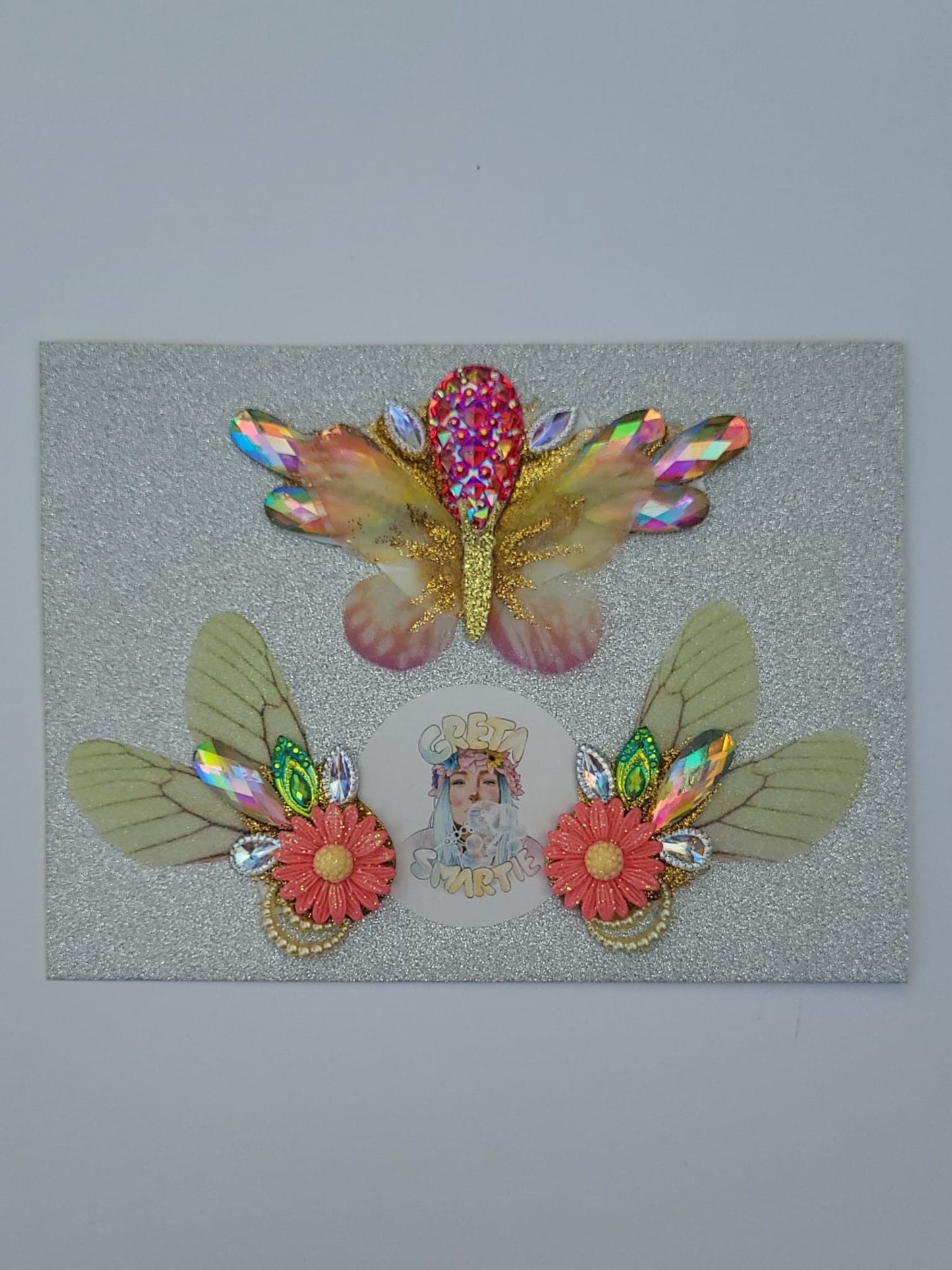 Greta Smartie | Festival Butterfly Bling | 3 pack | Style D