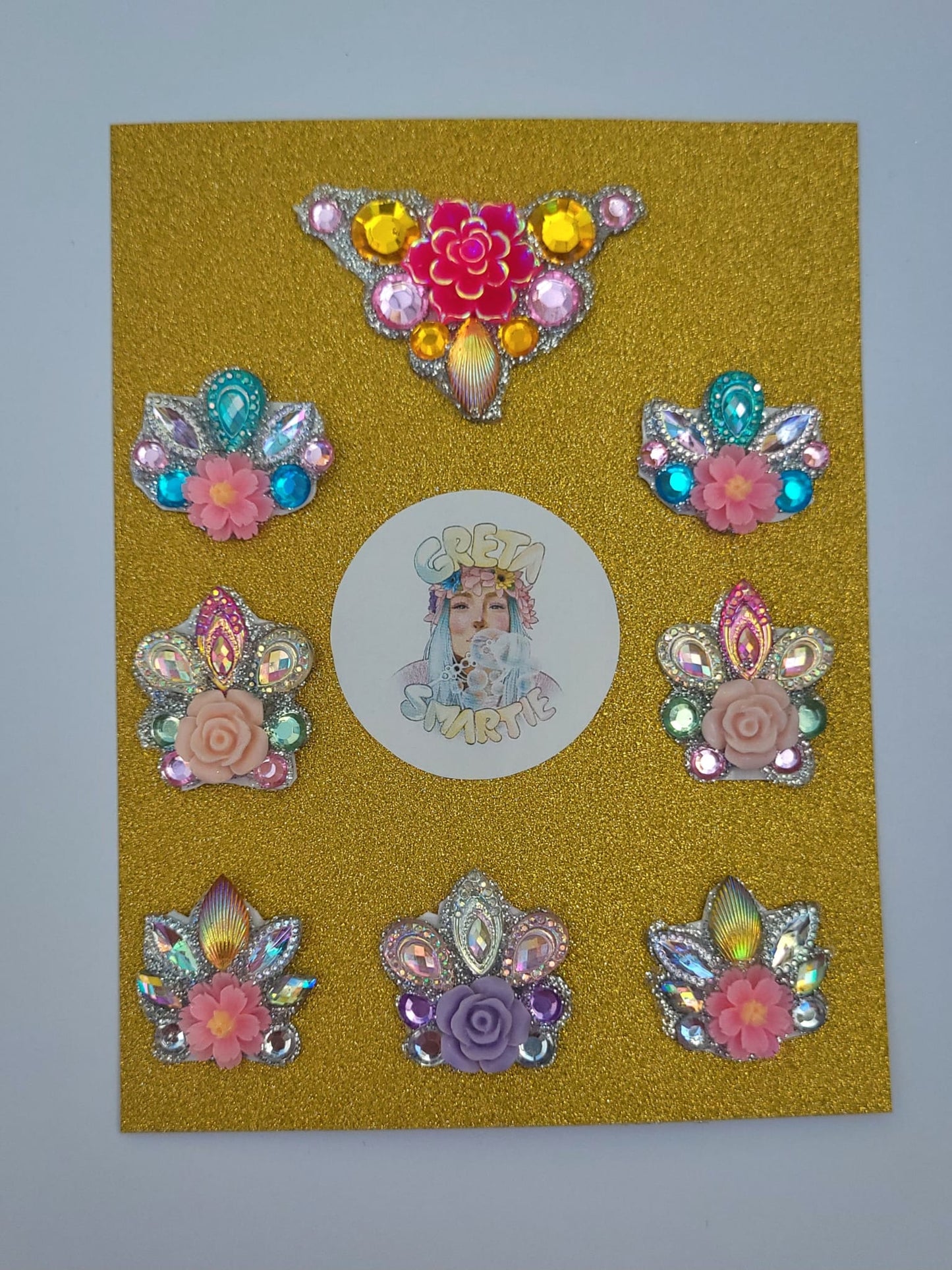Greta Smartie | Flower Princess Bling | 8 pack