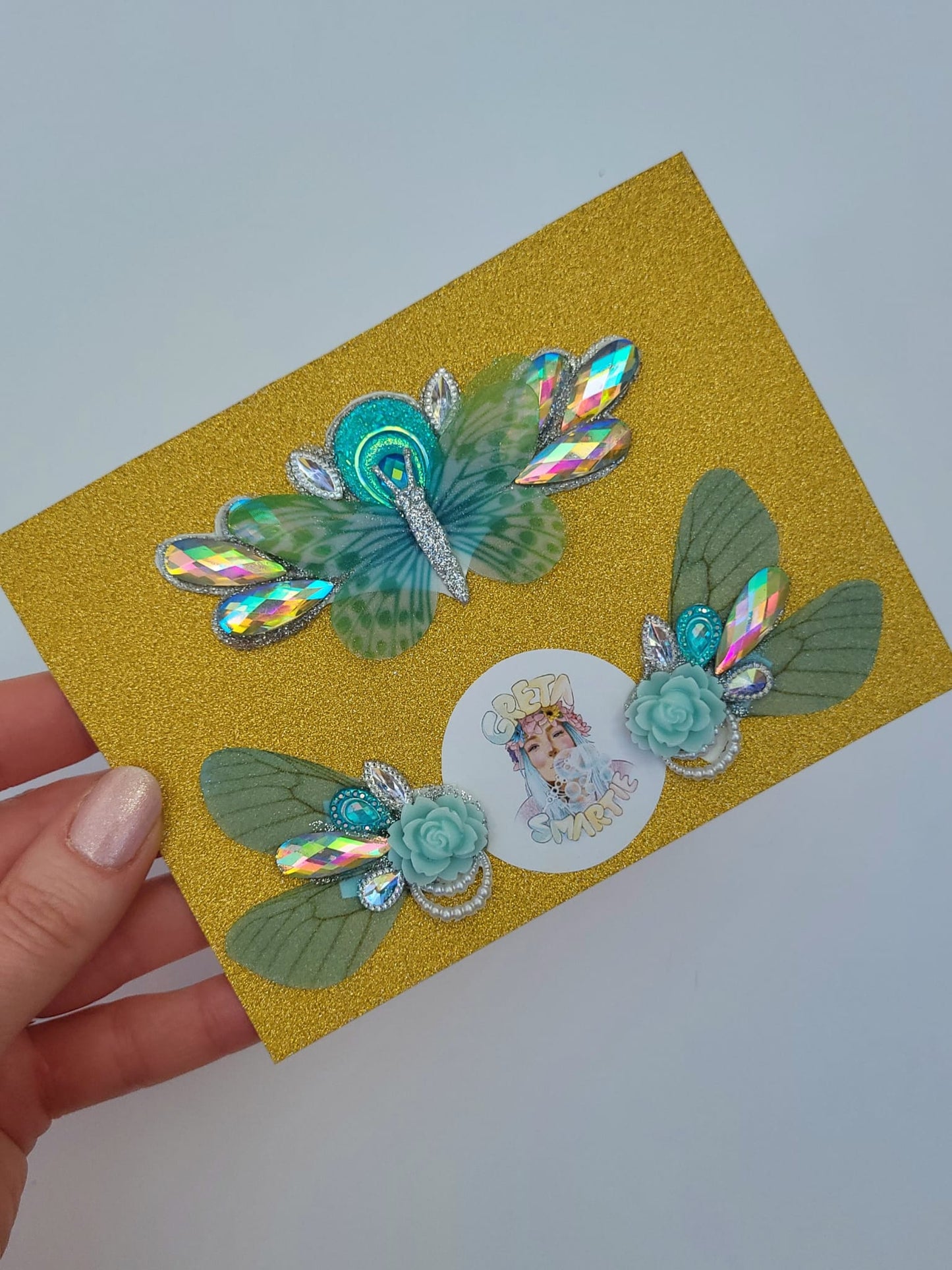 Greta Smartie | Festival Butterfly Bling | 3 pack | Style A