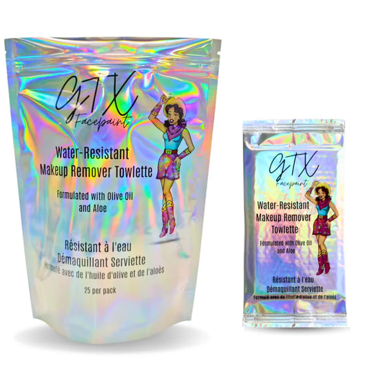 GTX Facepaint | Water Resistant Makeup Wipes