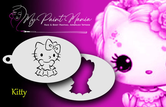 My Paint Mania | Kitty Stencil