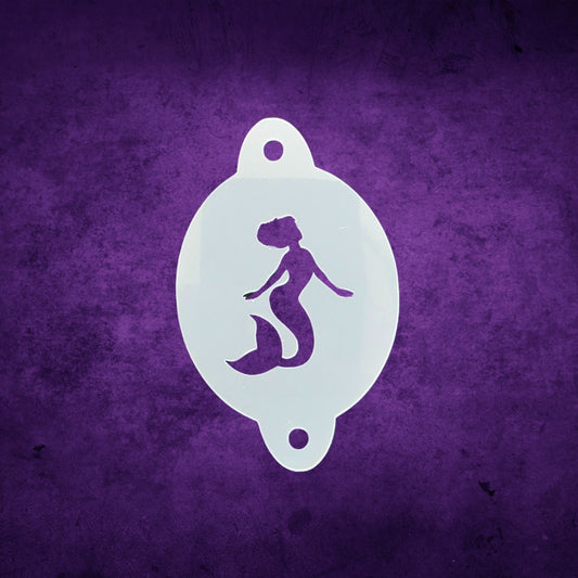 mermaid stencil