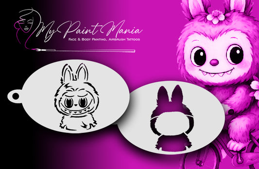 My Paint Mania | Labubu Stencil