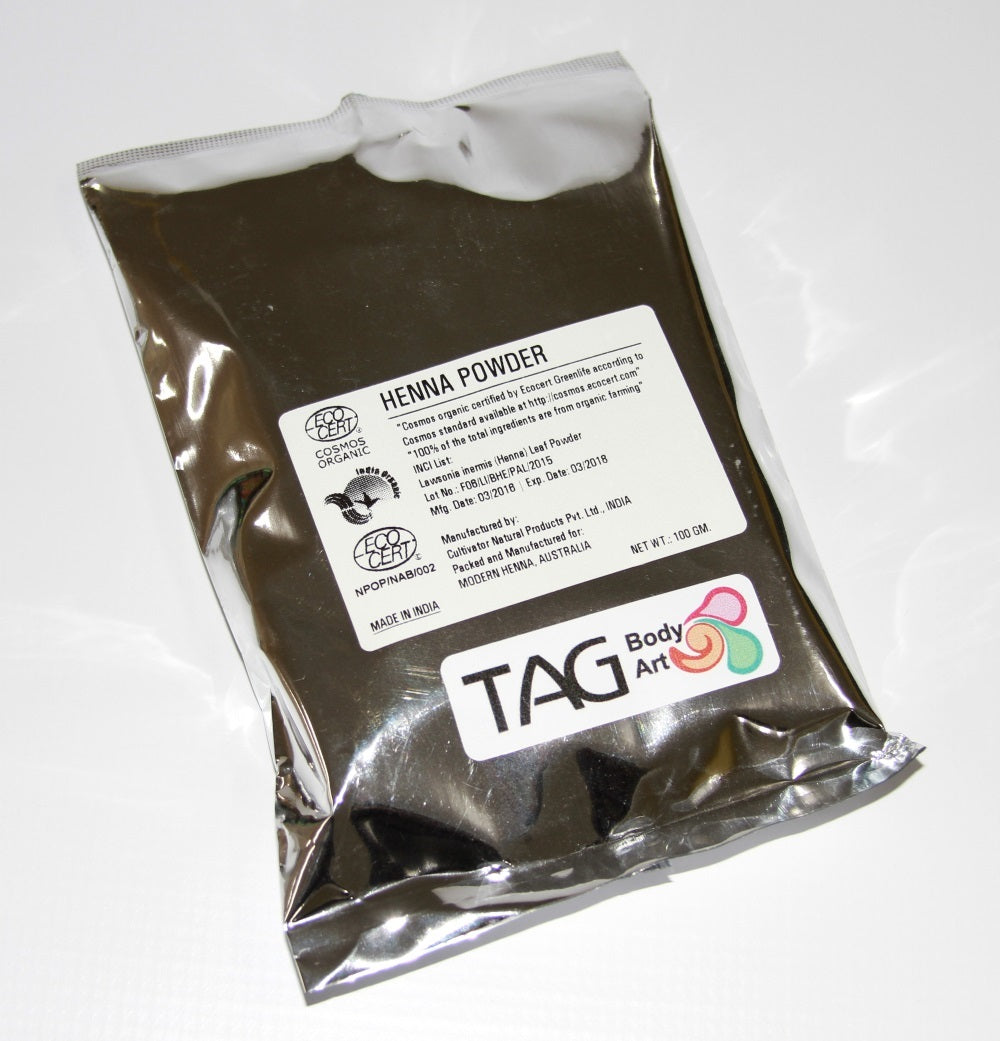 TAG Body Art | Henna Powder | 100g