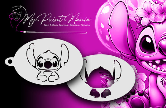 My Paint Mania | Stitch Stencil