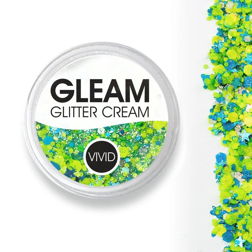 VIVID Glitter | GLEAM Glitter Cream | Breeze 7.5g Jar